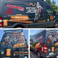 HR Creation Web - flocage vehicules fourgon