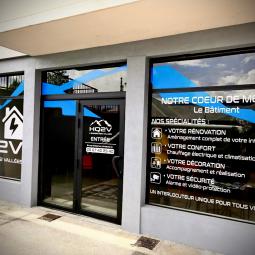 Vitrine vitrophanie - HR Creation Web
